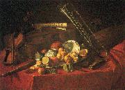 Cristoforo Munari Still-Life with Musical Instruments oil painting picture wholesale